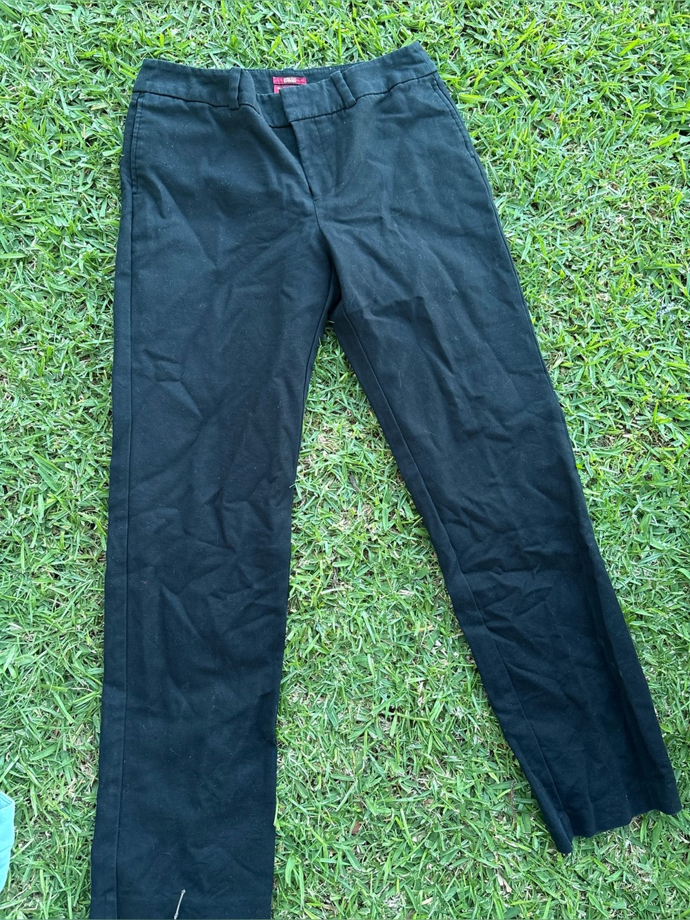 Merona Black Straight-Leg Women's Dress Pants
